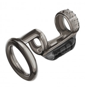 MIZZZEE - Dual Lock Vibration Cock Ring